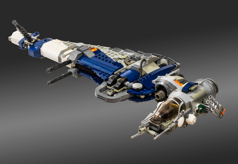 Illustration for article titled Redesigning Star Wars' Coolest Vehicles (Using LEGO)